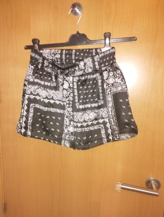 Shorts estampados talla XS/14
