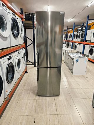 Nevera LG combi acero inoxidable