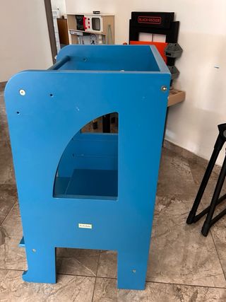 Torre Montessori RocketBaby blu