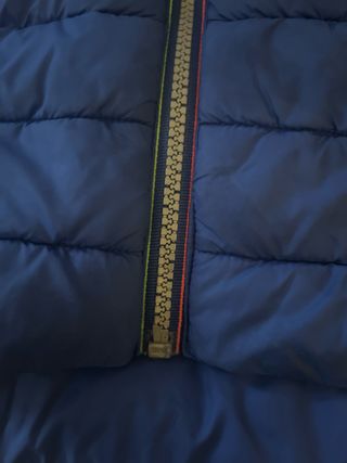 Chaleco acolchado Benetton azul 6 - 7 años 