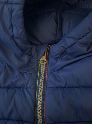 Chaleco acolchado Benetton azul 6 - 7 años 