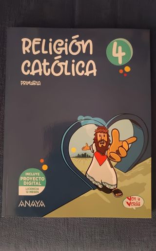 Libro religión 4 primaria anaya