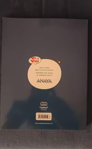 Libro religión 4 primaria anaya