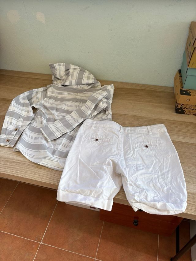 Conjunto niño Mayoral: camisa+shorts