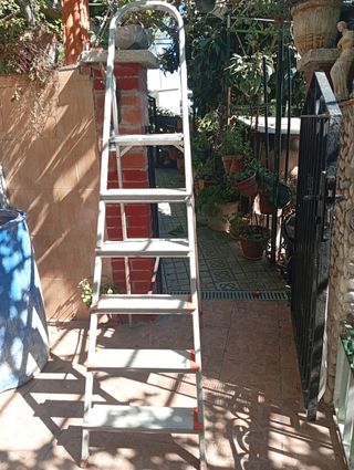 Escalera aluminio 6 peldaños