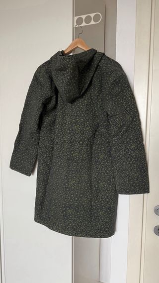 Cappotto Cotone Verde Oliva