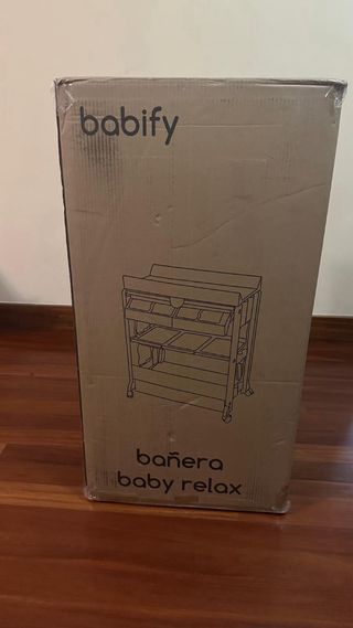 Bañera Bebé cambiador Babify
