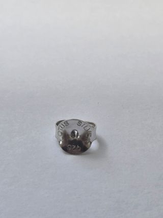 Pendientes Lotus Plata con circonitas 