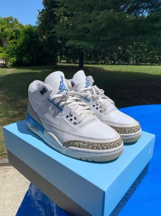 Jordan 3 Retro UNC - Scarpe Usate