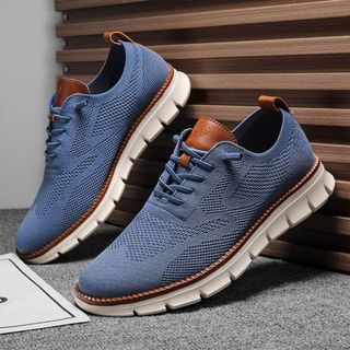 Zapatillas t. James urbanas, azules a estrenar