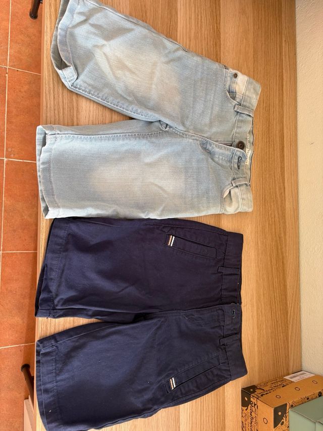 2 Shorts niño - Azul marino & Azul claro