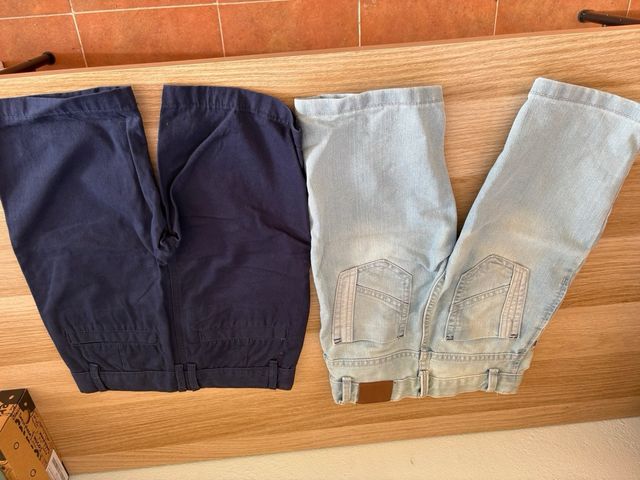 2 Shorts niño - Azul marino & Azul claro