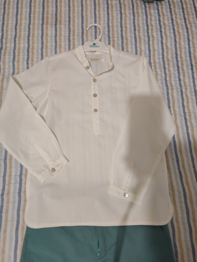 Conjunto niño 10 años - Camisa y shorts