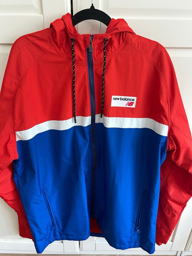 Chaqueta New Balance Azul-Roja