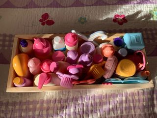 Kit aseo muñecas con 37 Accesorios
