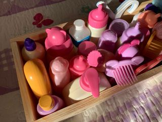 Kit aseo muñecas con 37 Accesorios
