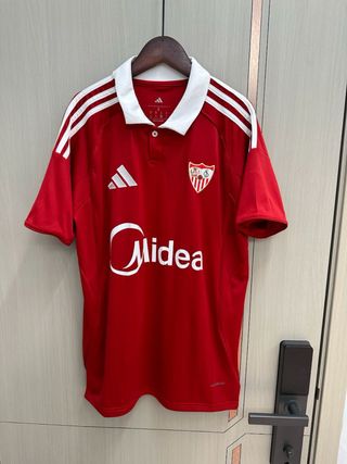 camiseta sevilla 25/26 roja 