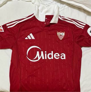 camiseta sevilla 25/26 roja 