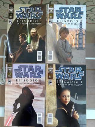 4 Comics Star Wars Ep. I