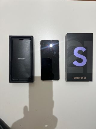 Samsung Galaxy S21 5G - Blu/Oro