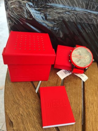 Reloj Diesel Mr Daddy 2.0 Rojo