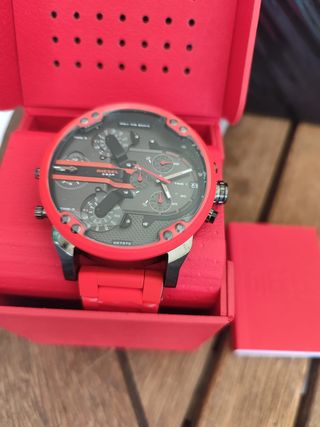 Reloj Diesel Mr Daddy 2.0 Rojo