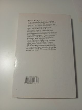 Antologia de poesia catalana.