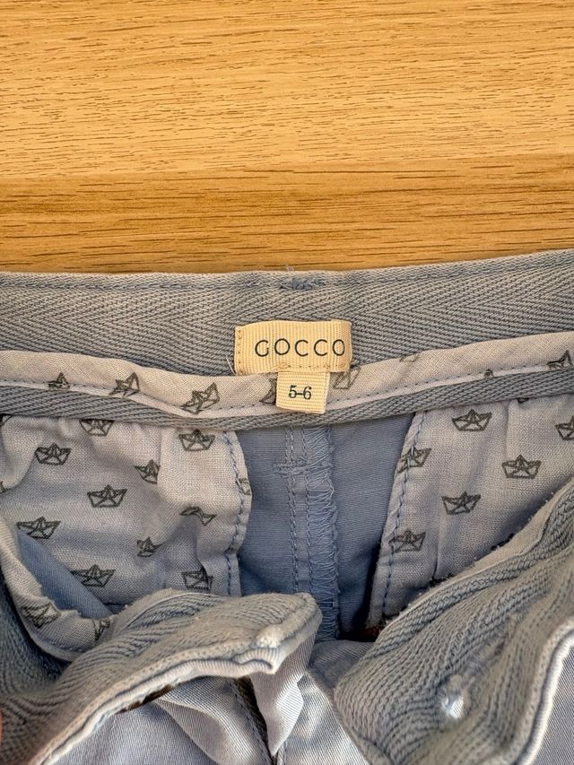 Shorts niño Cocó color azul claro