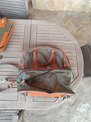 Bolsa viaje - Marrón-Verde
