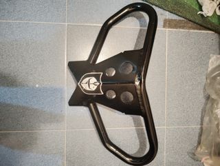 Defensa delantera quad - negra