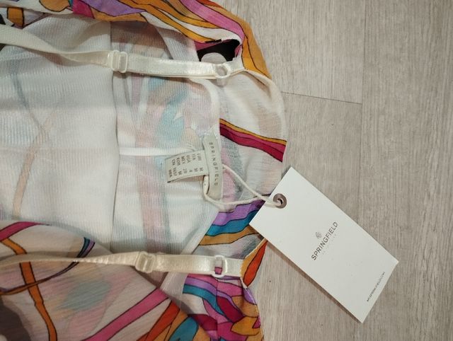 Vestido Springfield M multicolor