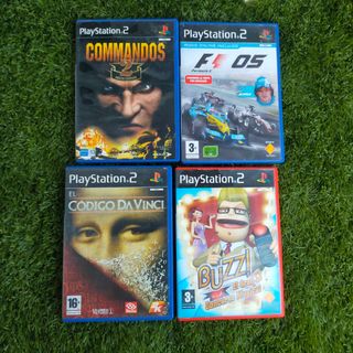 4 giochi per PS2 (PlayStation 2)