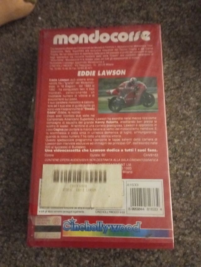 VHS Eddie Lawson - Mondocorse