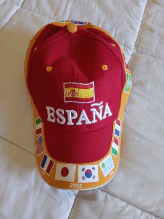 Gorra España Mundial 2002