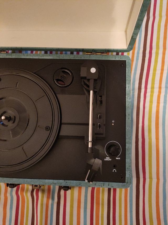 Tocadiscos portátil