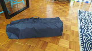 Cuna de viaje/ parque infantil+colchón con funda.