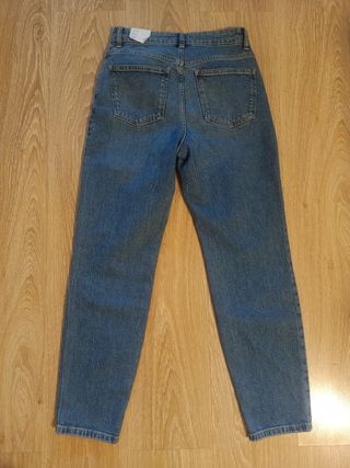 Vaqueros Mom Mango - Talla S