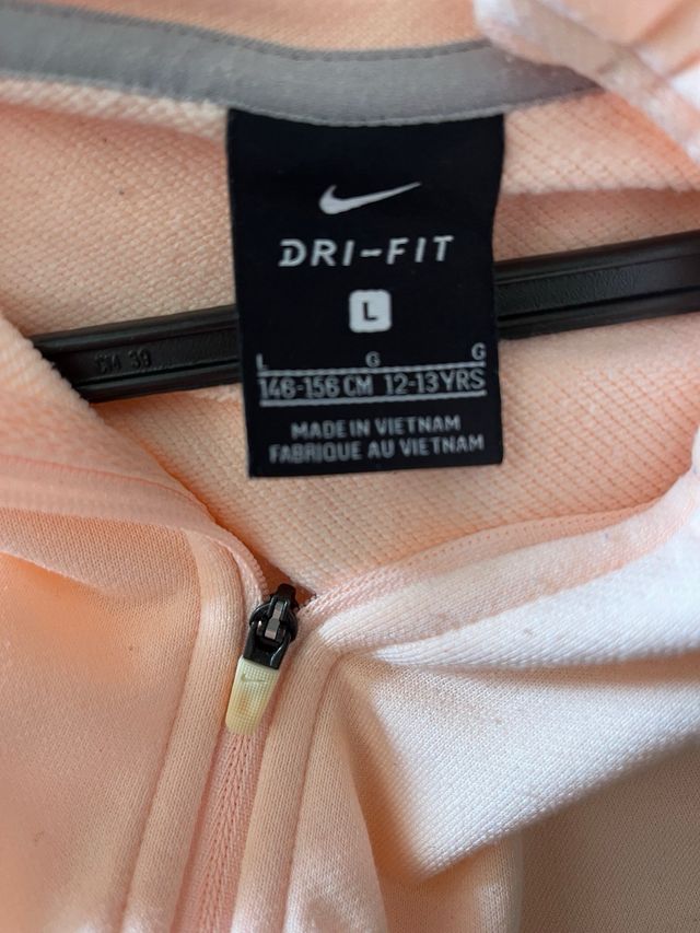 Sudadera Nike Dri-FIT Rosa Talla L. 12/13 años. 