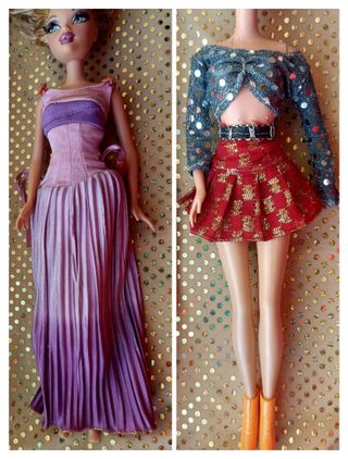 Lote 2 Muñecas Barbies My Scene- Mattel