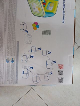 Piscina bolas bebé (+6m)