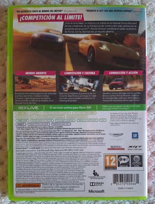 🇪🇸 Forza Horizon - Xbox 360