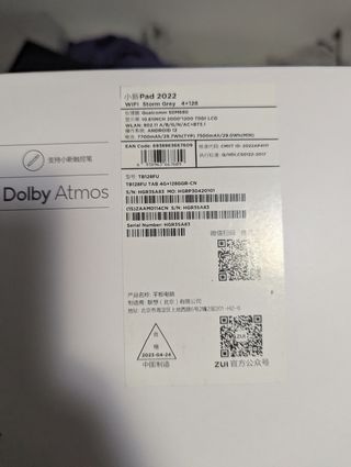 Lenovo Xiaoxin Pad 2022 Gris 4+128GB