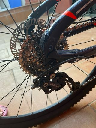Bicicleta montaña Rockrider Doble Suspensión

