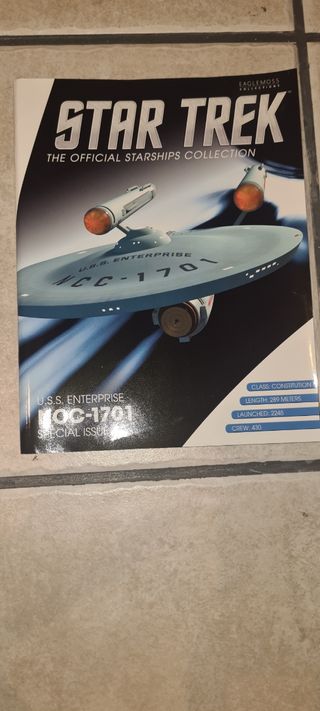 Maqueta USS Enterprise NCC-1701
Eaglemoss XL 