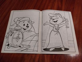 Álbum antiguo Colorea con Ted E. Bear y sus amigos