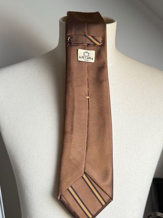 Corbata marrón - Elegante
