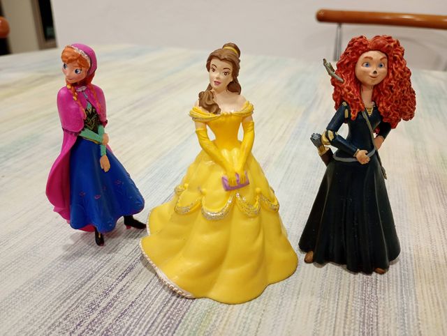 3 Figuras Princesas Disney