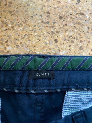 Pantalones Zara Hombre - Azul