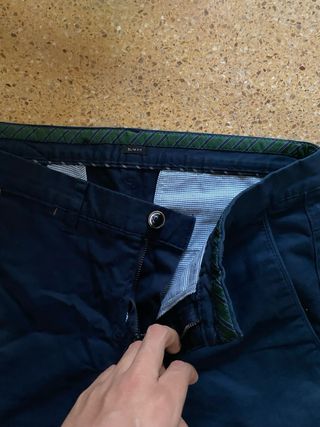 Pantalones Zara Hombre - Azul