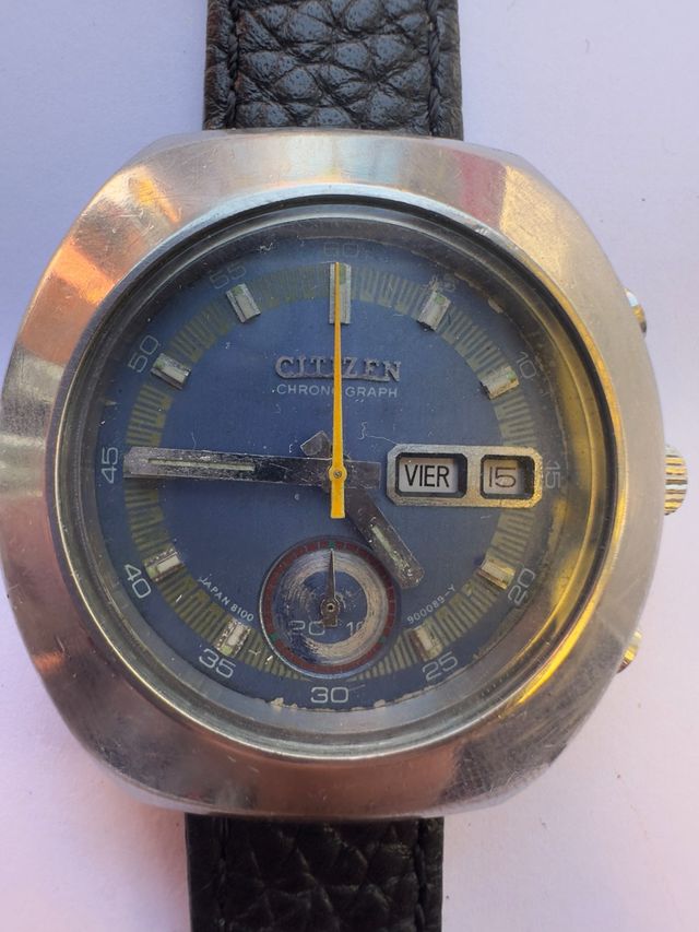 Citizen Cronógrafo 8100 Vintage